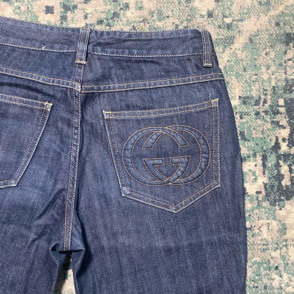 GUCCI vintage denim jeans size EU 38/ US 4 or 27